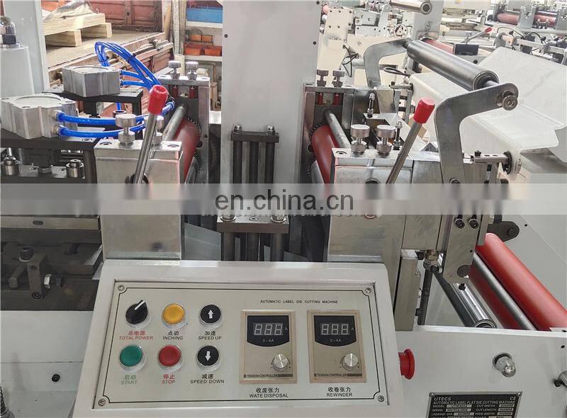 UTM320Z High Medium Speed Flatbed Automatic Adhesive Label Die Cutting Machine, Sticker Roll Punching cutter