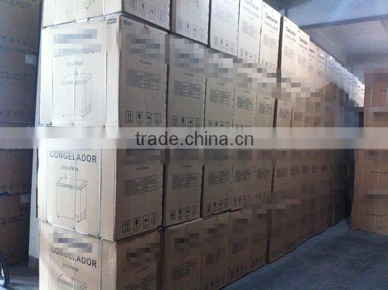 low power consumption solid door chest freezer, top open chest freezer