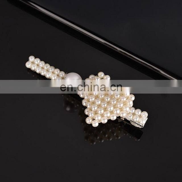 2022 Newest Design Fashionable Hairpins Pearl Hair Clips for Girls Accessories