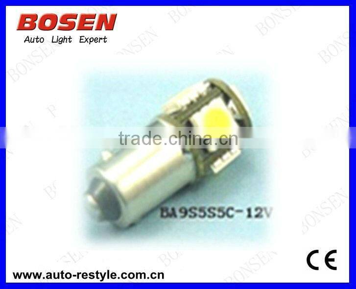 Non-Polarity Canbus LED lamps BA9S-13SMD-5050-CB