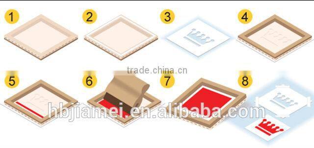 2014 new wooden handle screen printing squeegee blades/screen printing rubber squeegee blades