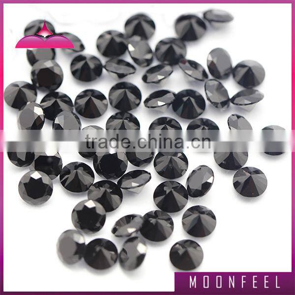 black spinel faceted beads jewelry wholesale