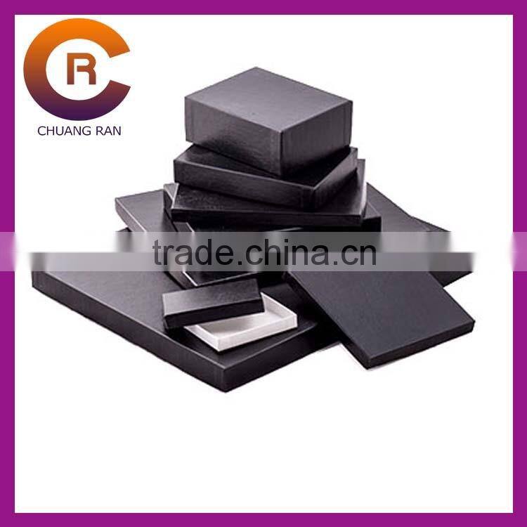 Matte lamination cardboard printed custom blank jewelry box