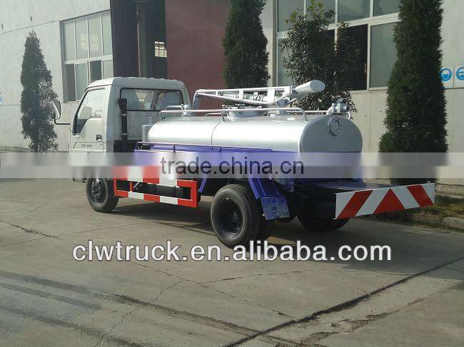 3000L Foton fecal truck,fecal suction truck