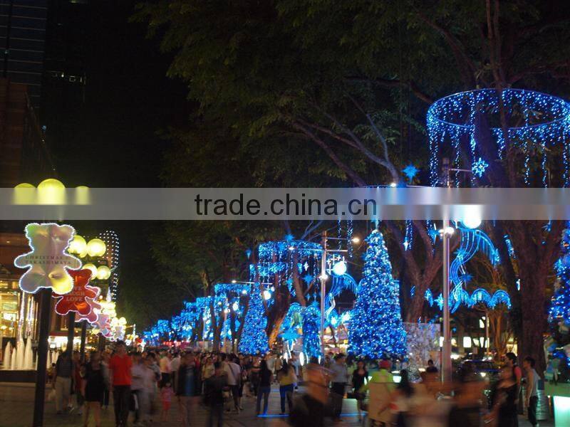 outdoor led lights christmas deco street lighting pole