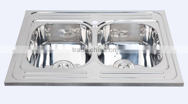 5050# stainless steel kitchen sink russian design