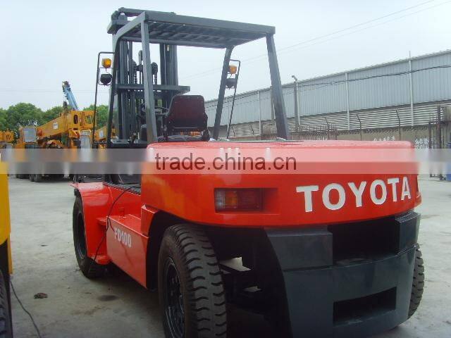 used Japan made forklift, 5 ton Toyota forklift in Shanghai