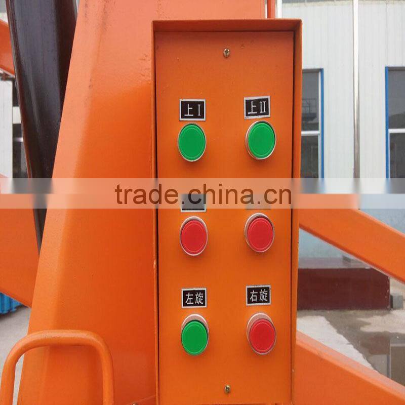 Self-Propelled Electric Powered Articulating Boom Lifts in China Lifting Hometown