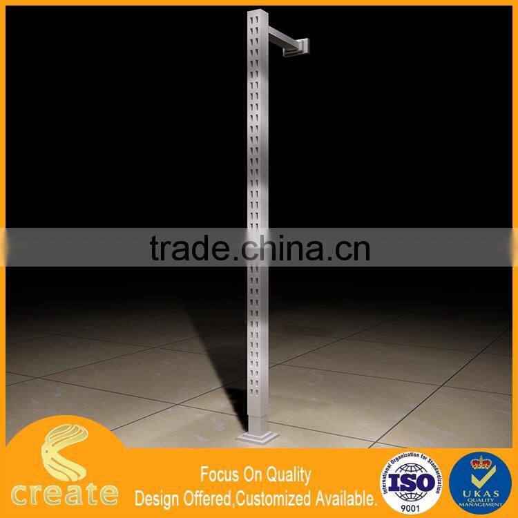 Hot selling durable clothes store display rack,flexible clothing/garment display racks for shop furniture