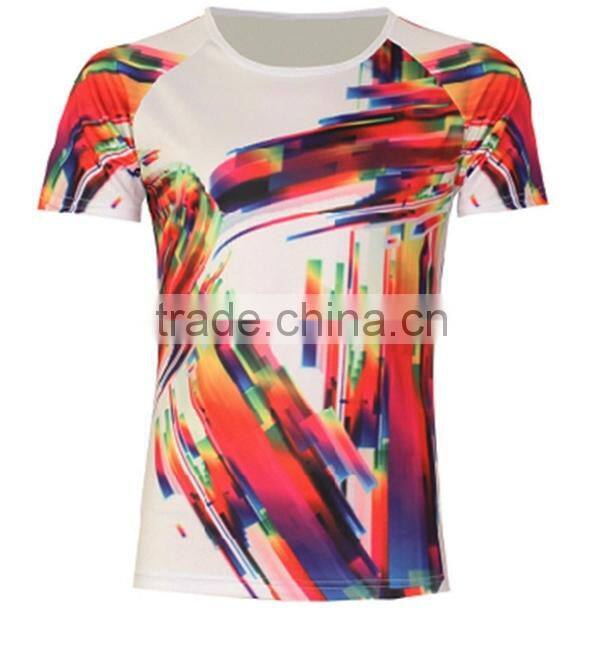 Wholesale custom 100% polyester mens long sleeve plain long length t-shirts