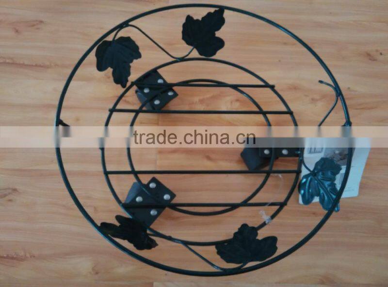 Moved a flower pot rack, garden decoration Green 30 CM 3 wheels plant pot rollers