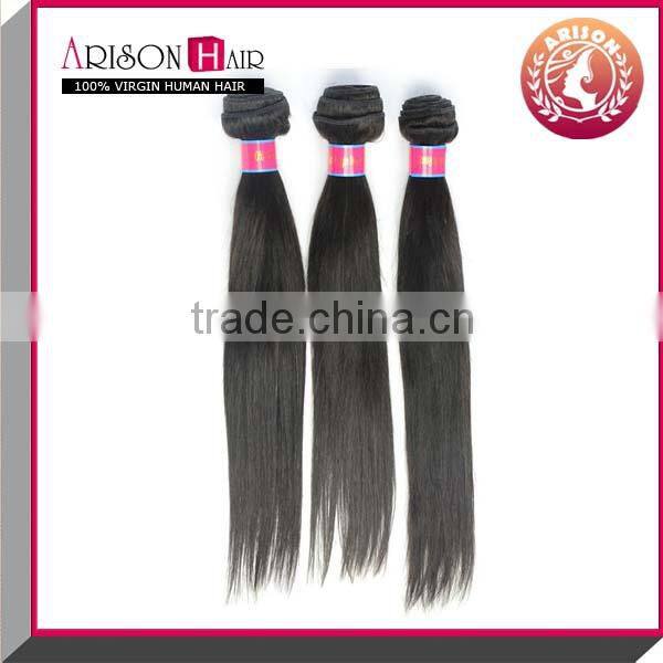 Wholesale Unprocessed No Tangle No Shed brizilian virgin hair straight bundles