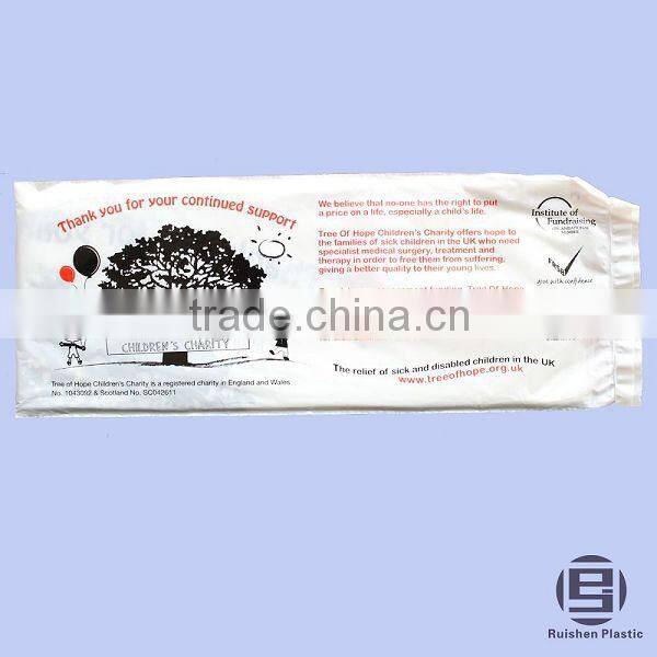 Recyclable Charity Bag For Collecting Clothes