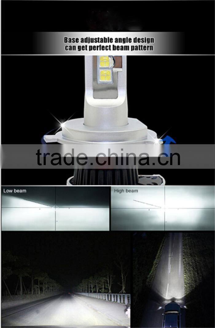 High performance CE, RoHS, ISO9001 DC12V/24V 36w 6000LM auto led conversation kit h7