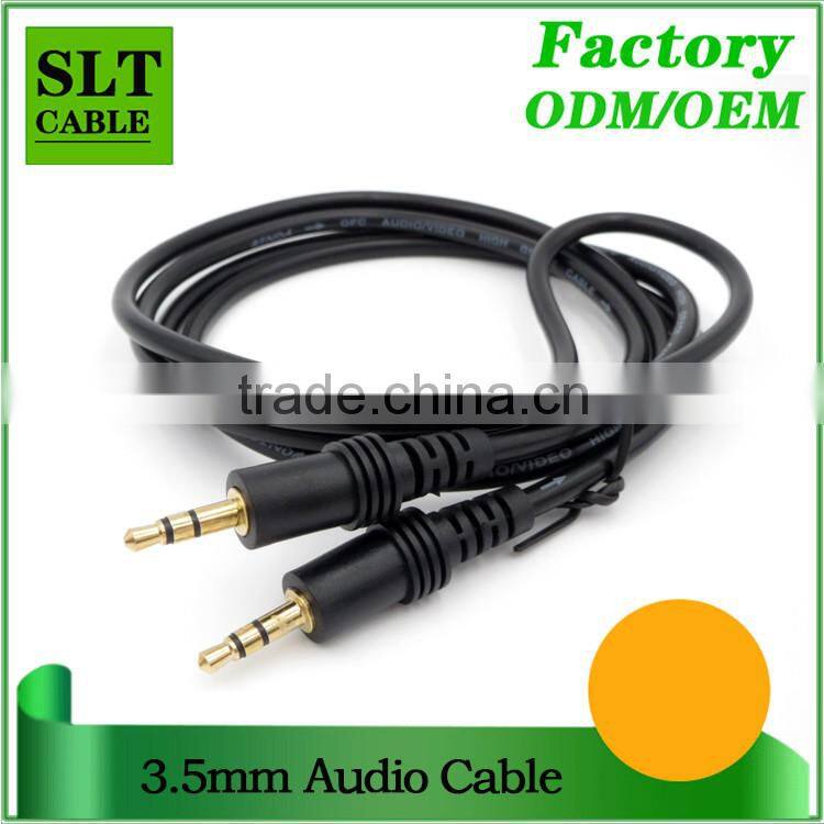 SLT 49Ft 3.5mm Male to Male Universal Aux Audio Stereo Extension Cable