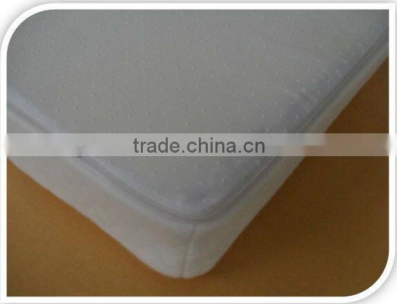 Roll up memory foam mattress topper