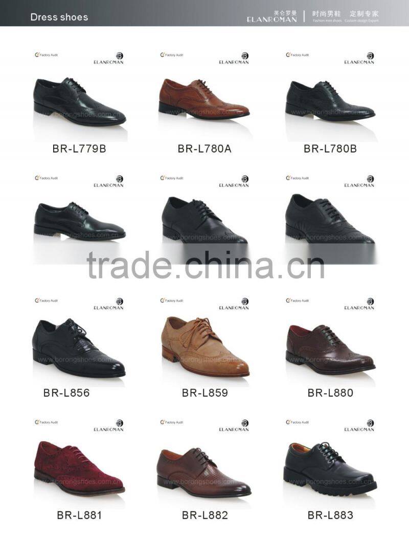 Wholesale popular fashion leather shoes fancy men dress shoes brand