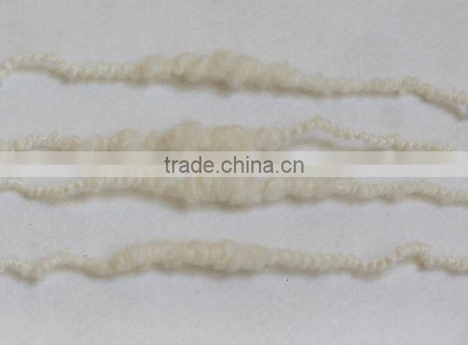 80%Wool 20%Polyester Loop Yarn Big Belly Yarn For Thread