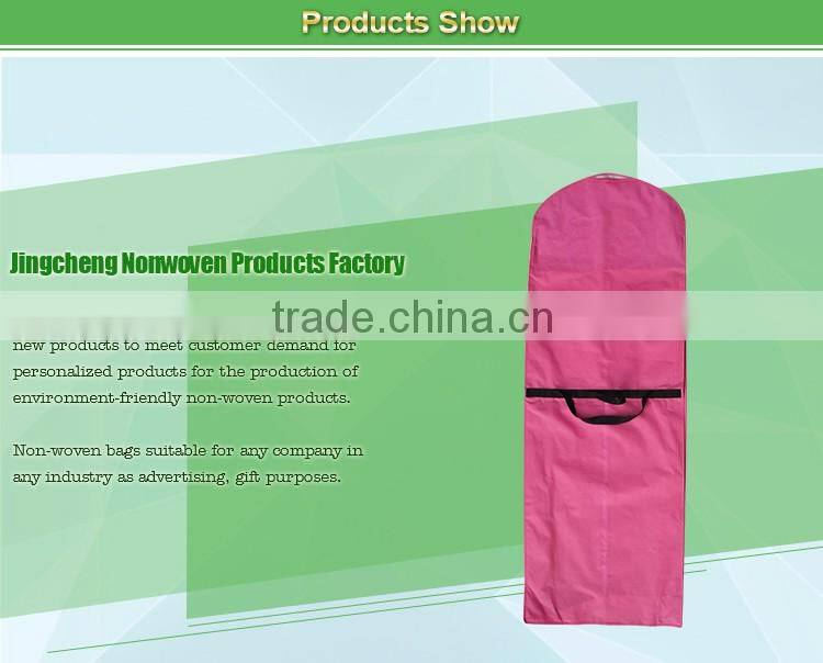 Wholesale Zipper Garment Plastic Suit Cover Bags