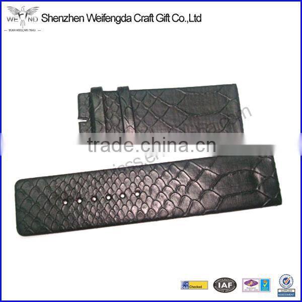 2014 Good Top Quality Wide Leather Watch Bands for Men