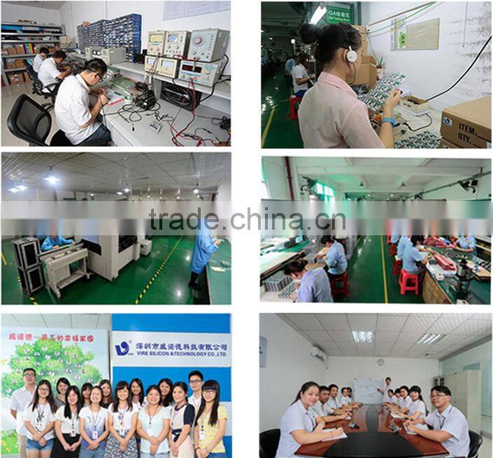 Factory direct aux fm usb mp3 player circuit board pcb