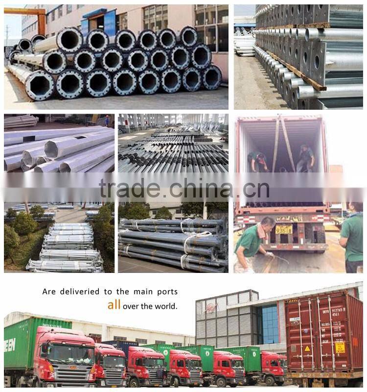 6m 7m 8m 9m 10m 11m 12m 14m 15m street light pole beautiful light pole high quality pole street light