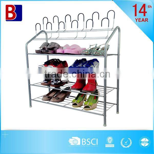 2014 the latest 4 tiers modern Shoes rack