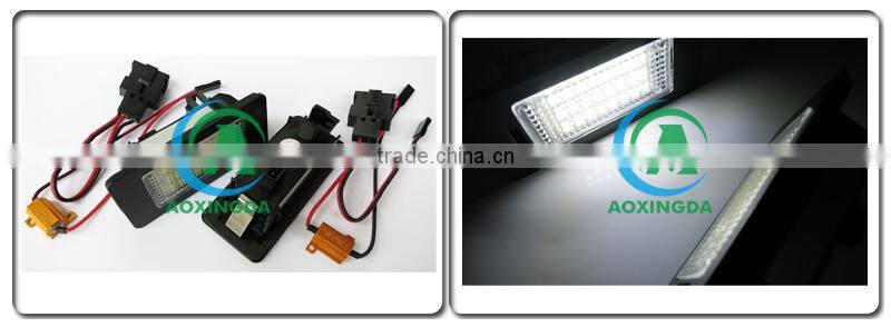 Error free LED number license plate light for VW Golf 6 Variant