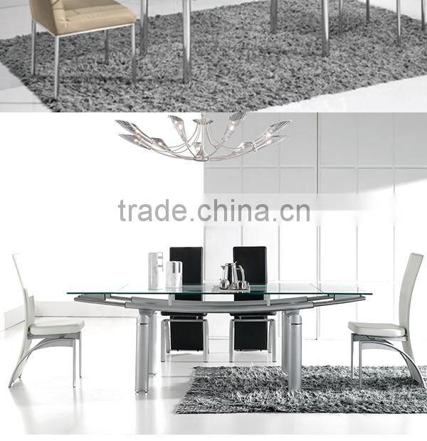 temper glass dining room tables(ST-027)