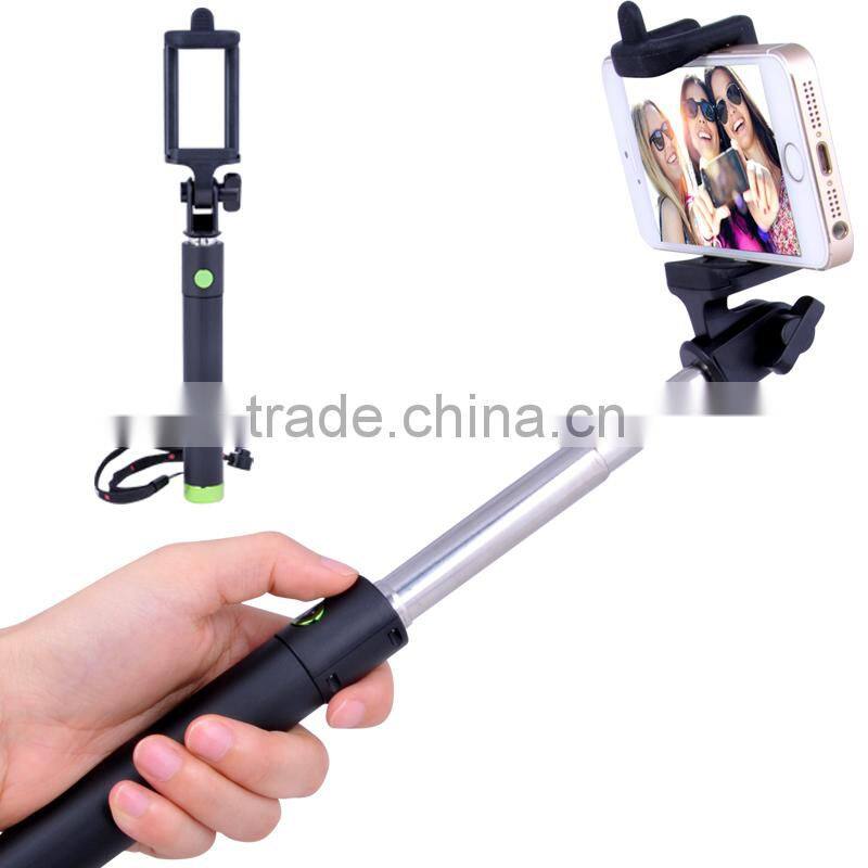 selfie stick extendable wireless bluetooth remote control shutter handheld monopod,wholesale selfie stick,bluetooth monopod self