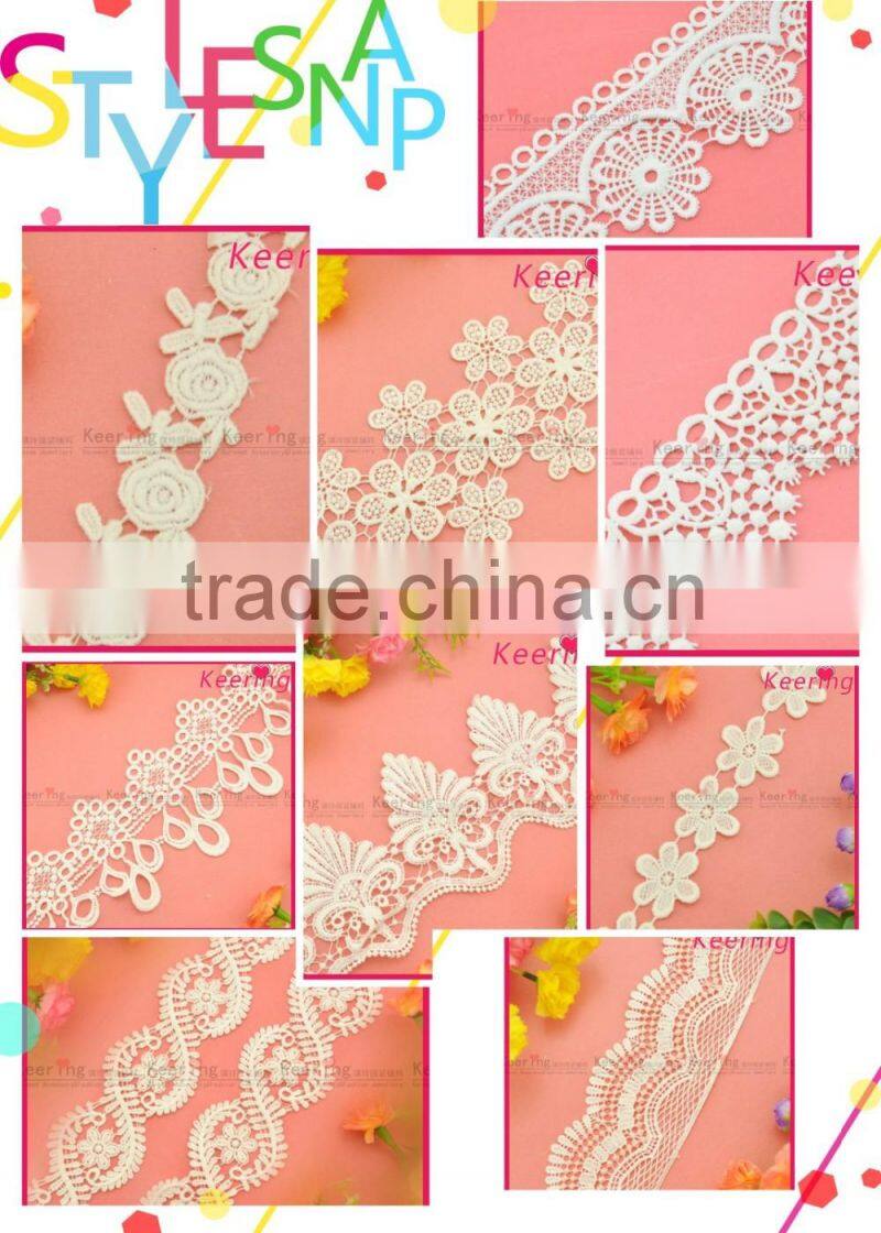 Quality Wedding Dresses DIY Mesh French guipure bulk cheap Lace Fabric