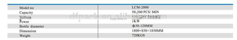 Fully auto manual capping machine for bottle LCM-2000