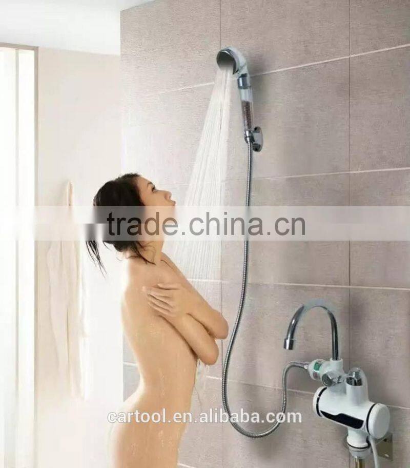 Electric instant heating water faucet for shower