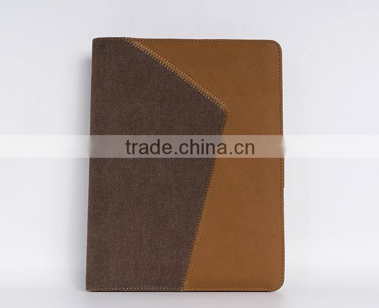 Hot smart leather shockproof pouch case for ipad tablet