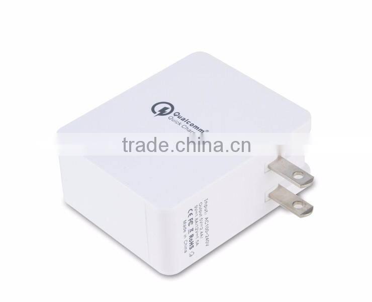 Top speed usb charger for samsung fast charger,super fast mobile phone adaptive wall charger