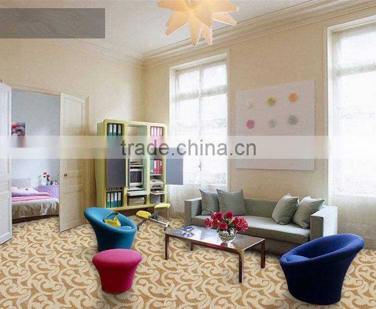 2015 Top quality axminster carpet hotel carpet , plush hotel carpet