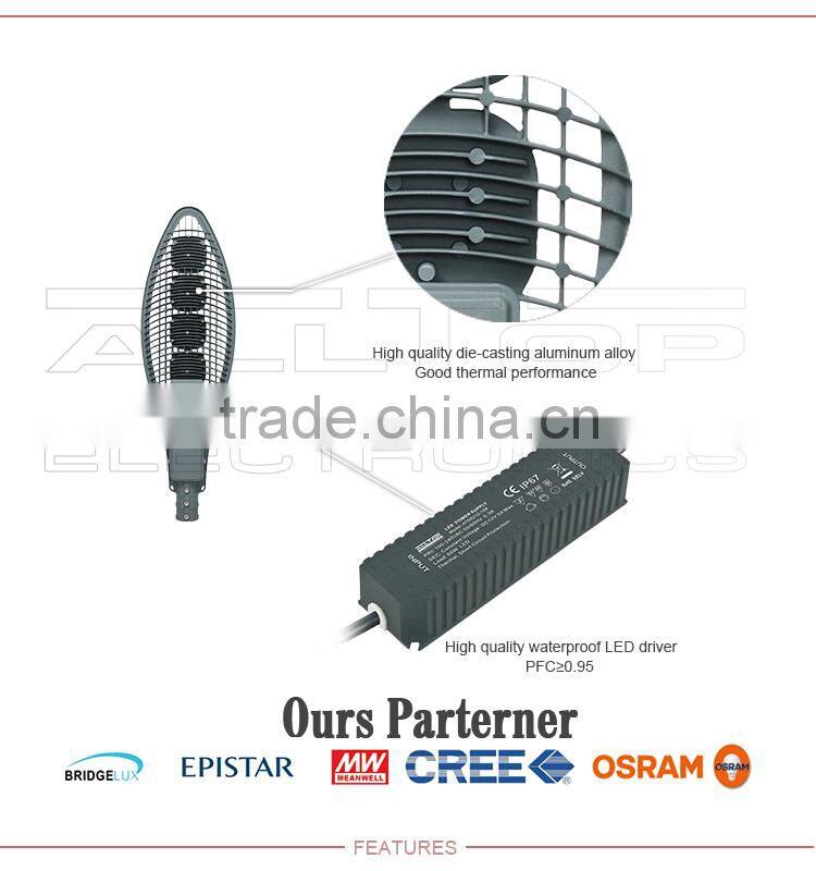 Outdoor IP67 waterproof bridgelux cob 300w high power led street lights