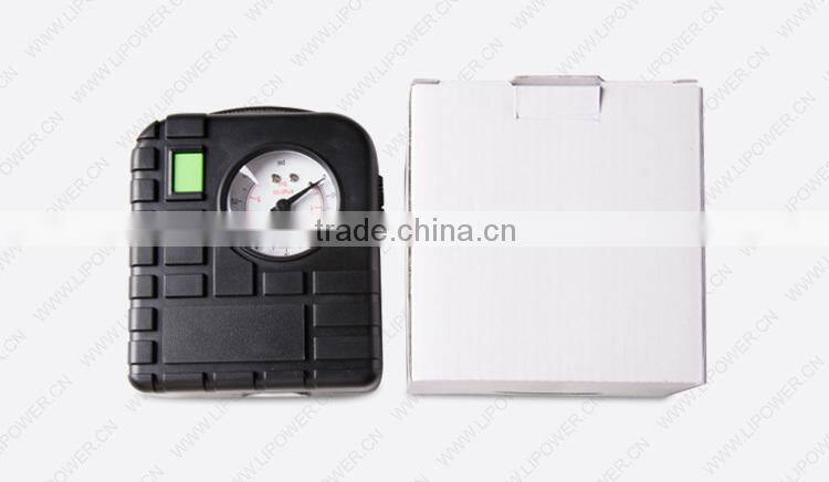 12v mini air compressor tyre inflator air pump fro portable car jump starter