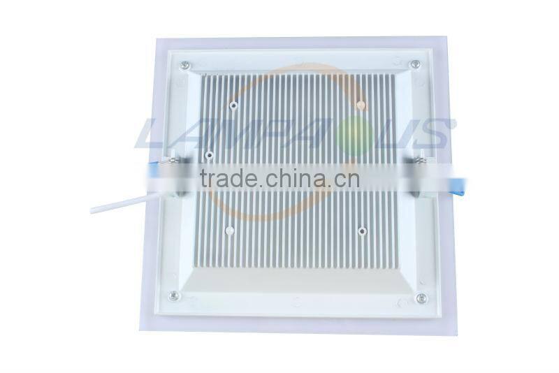 2014 hot selling CE & ROHs approved 18w led panel light 100lm/w lighting dimming square led ceiling lights