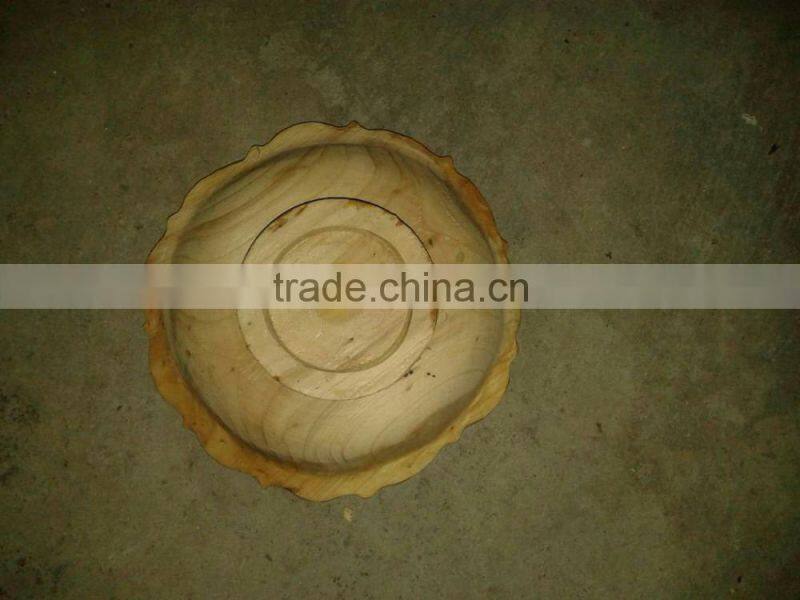 Wooden Root Carving Delicate Snack Plate