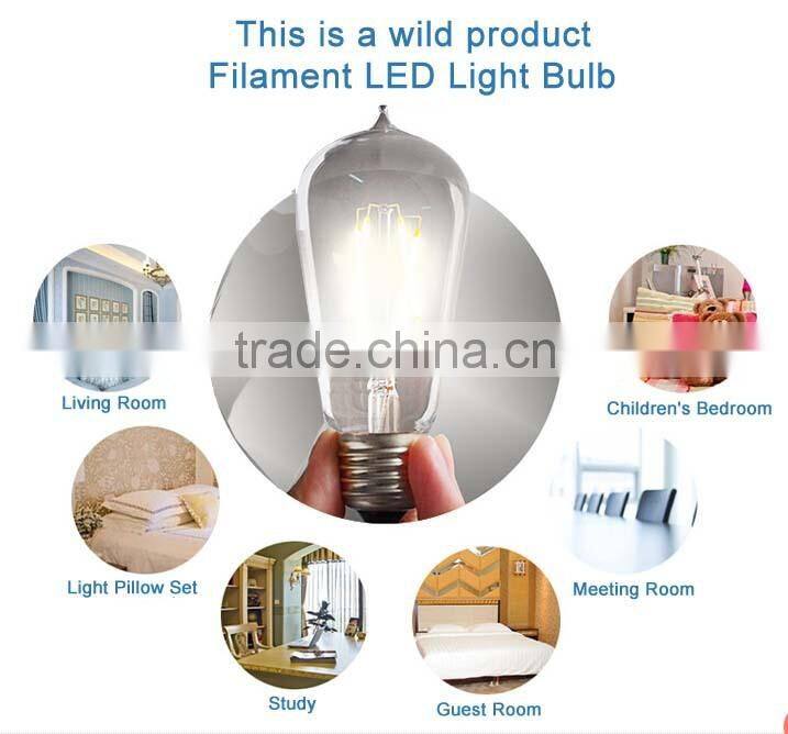 4W E14 E27 B22 LED Filament Bulb