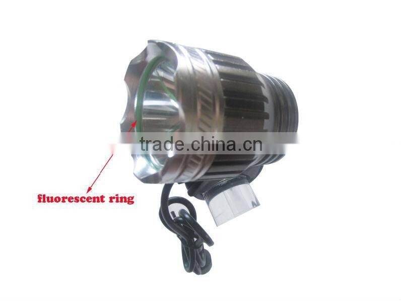 rechargeable aluminum LED bicycle light bike lamp