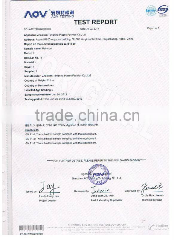 colorful pvc printed tablecloth