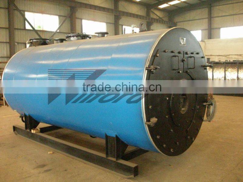 Gas oil fired container hot water boiler