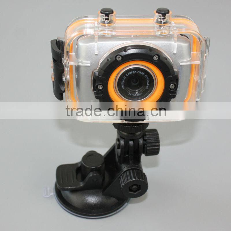 2 inch FULL HD 1080P Sport action camera waterproof Under water 5M Helmet Sport action camera digital video camera professional