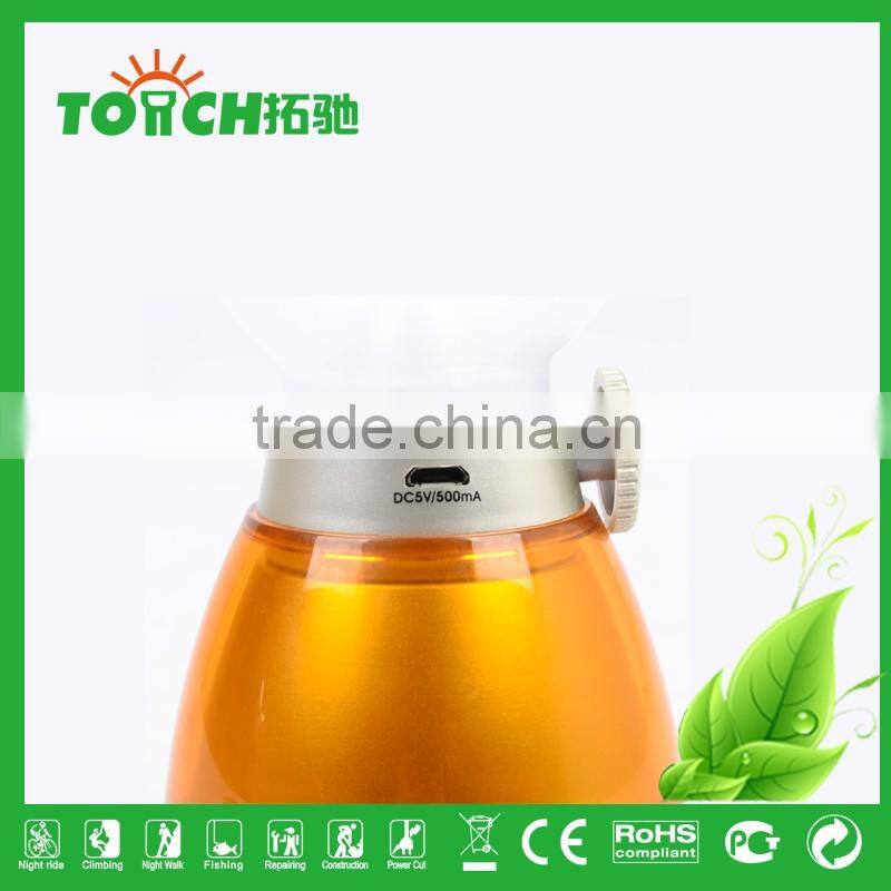 rechargeable working light indoor and outdoor super bright colorful Wind Switch Camping Light 3 colors solor led lantern