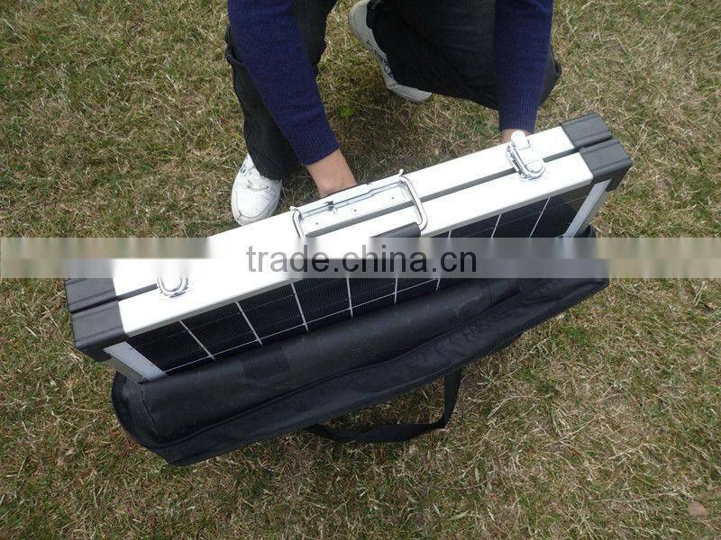 80W Portable solar panel kits/Folding solar camping kit