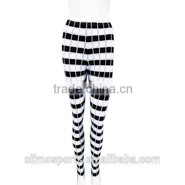 Custom Lightly sublimated Printed Tight Fit Leggings
