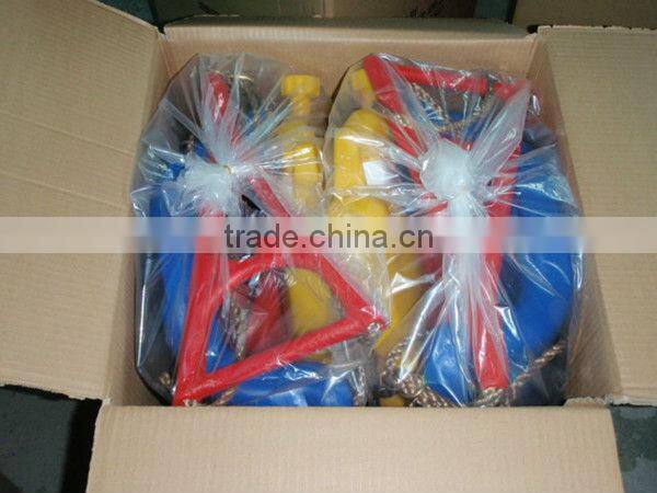 Plastic Colorful Baby Swing Chair with Rope