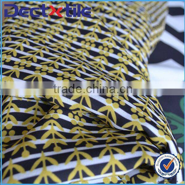 Shishi DEC Textile viscose fabric fabric flower satin fabric from China professional manufacturer